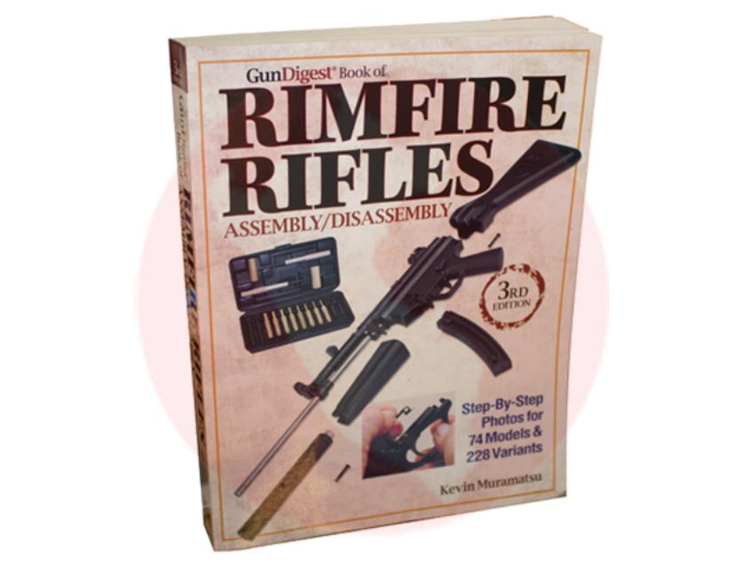 Libro sobre rifles Gun Digest Books Rimfire Rifles (W1577) Pasta suave 575 páginas blanco y negro tamaño grande