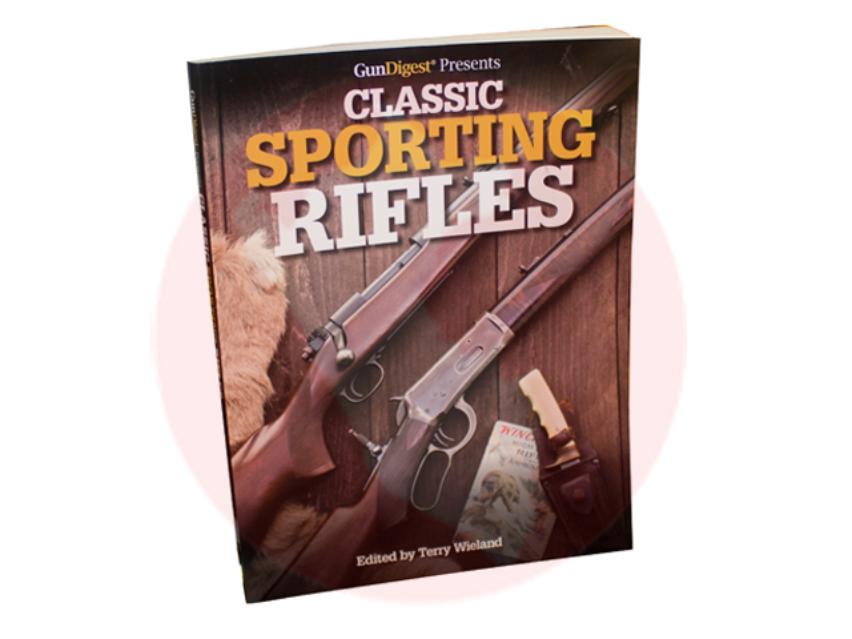Libro sobre rifles Gun Digest Books Classic Rifles (W7930) Pasta suave 206 páginas blanco y negro tamaño grande
