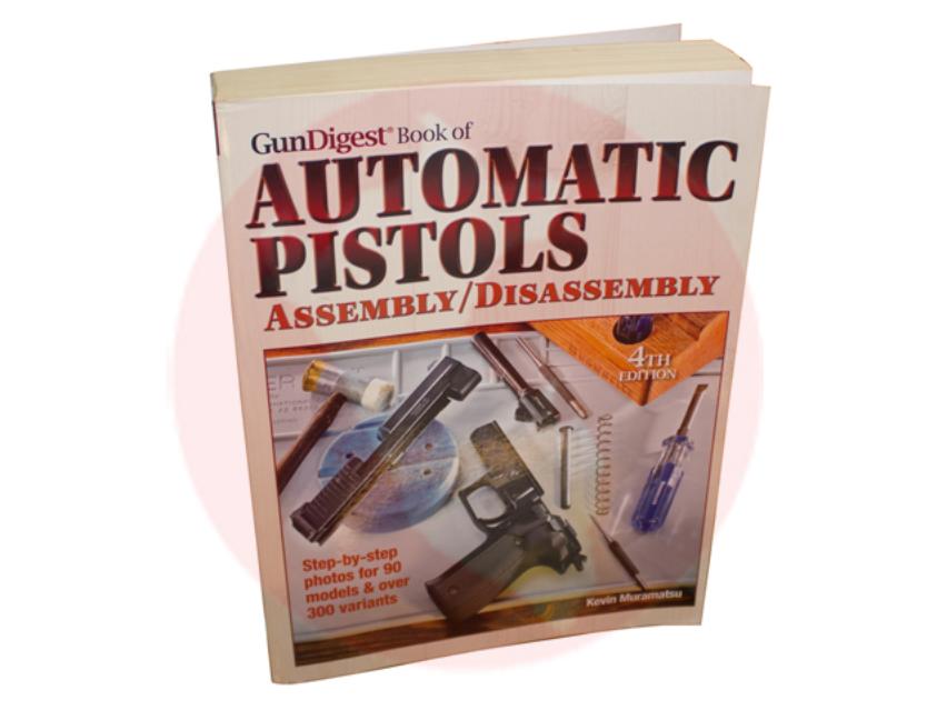 Libro de pistolas Gun Digest Books Automatic Pistols (W7933) Pasta suave 766 páginas blanco y negro tamaño grande