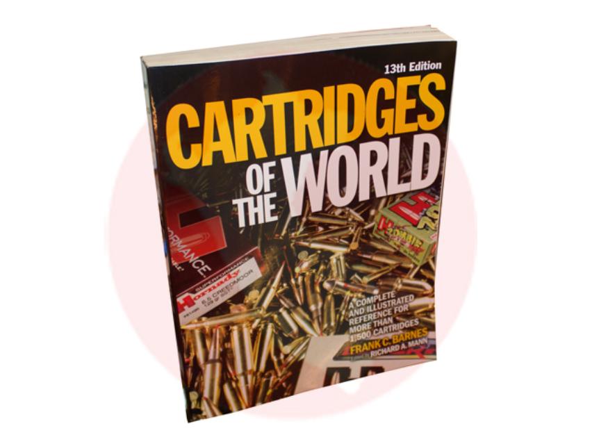 Libro sobre munición Gun Digest Books Cartridges of the World(V0801) Pasta suave 566 páginas blanco y negro tamaño grande