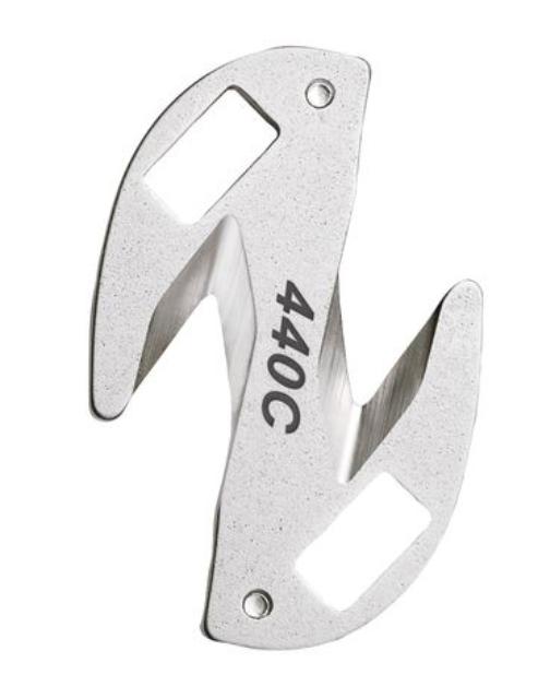 Cuchillas de repuesto LEATHERMAN Z-Rex cutter (939909) de acero plateado para herramienta Z-Rex