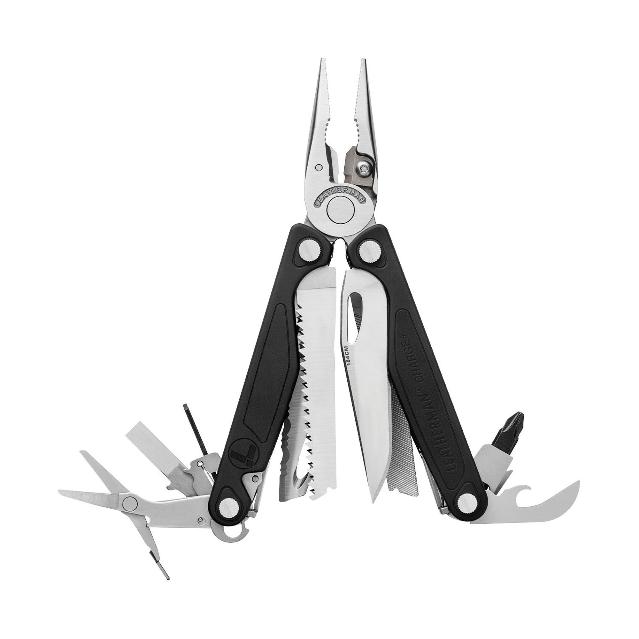 Herramienta Multipropósito LEATHERMAN Charge Plus (832516) Negra-inoxidable 19 funciones con funda de nylon, en caja