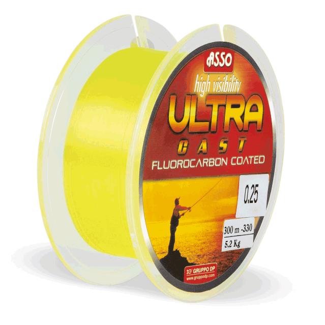Sedal, 0.36mm ARMAS Ultra Cast FYS x 300 14.7 Kg, 32.4 Lbs Nylon Cubierto de Fluorocarbon, 300 mts