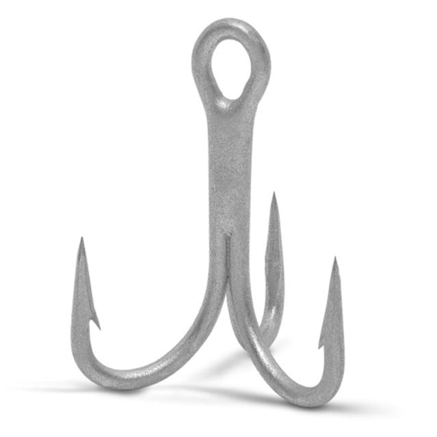 ANZUELO TRIPLE VMC 9626 O'SHAUGNESSYTREBLE #04 Permasteel Bolsita de 10 unid. 3 X EXTRA STRONG RESIST. A LA CORROSION