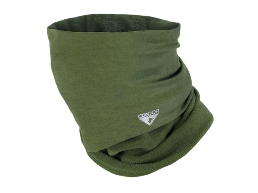 Pañuelo Protector de Cabeza Condor Fleecce Multi-Wrap(161109-001) Color Verde Polyester configuraciones multiples
