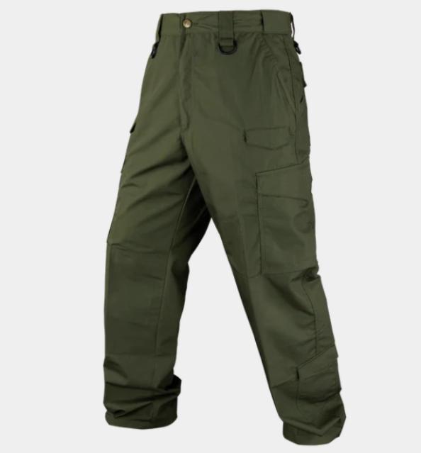 Pantalón Táctico Condor Sentinel (608-001-32-30) Color Verde Talla # 32-30 poliestel y algodon; bolsillos varios