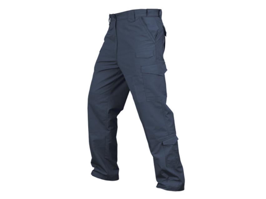 Pantalón Táctico Condor Sentinel (608-006-34-32) Color Azul Talla # 34-32 poliestel y algodon; bolsillos varios