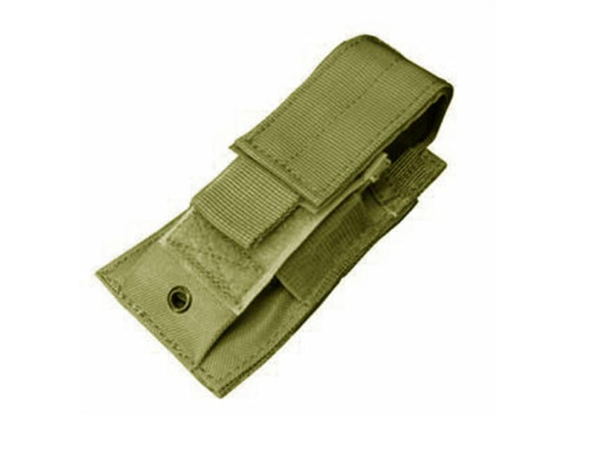 Porta cargador simple pistola Condor Mag pouch (MA32-001) verde un cargador MOLLE