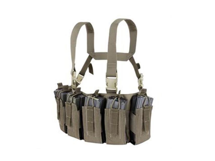 Plataforma de Pecho Condor Barrage Chest Panel (US1051) Ranger Green para 12 cargadores tipo AR.