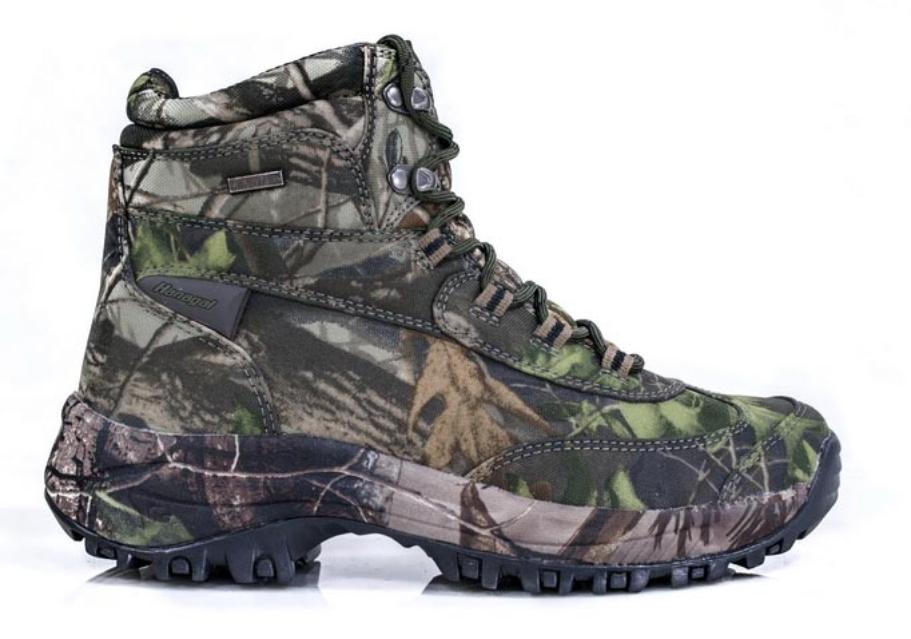 Botas para Caza - Camo HANAGAL 11003194 - Touraine nylon camo Talla # 46 caña de 6", waterproof, suela táctica
